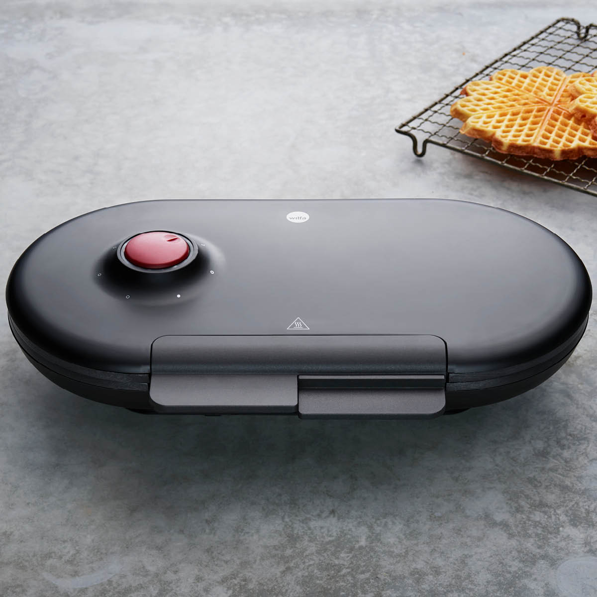 Wilfa Vohvelirauta tupla WAD-619B Musta