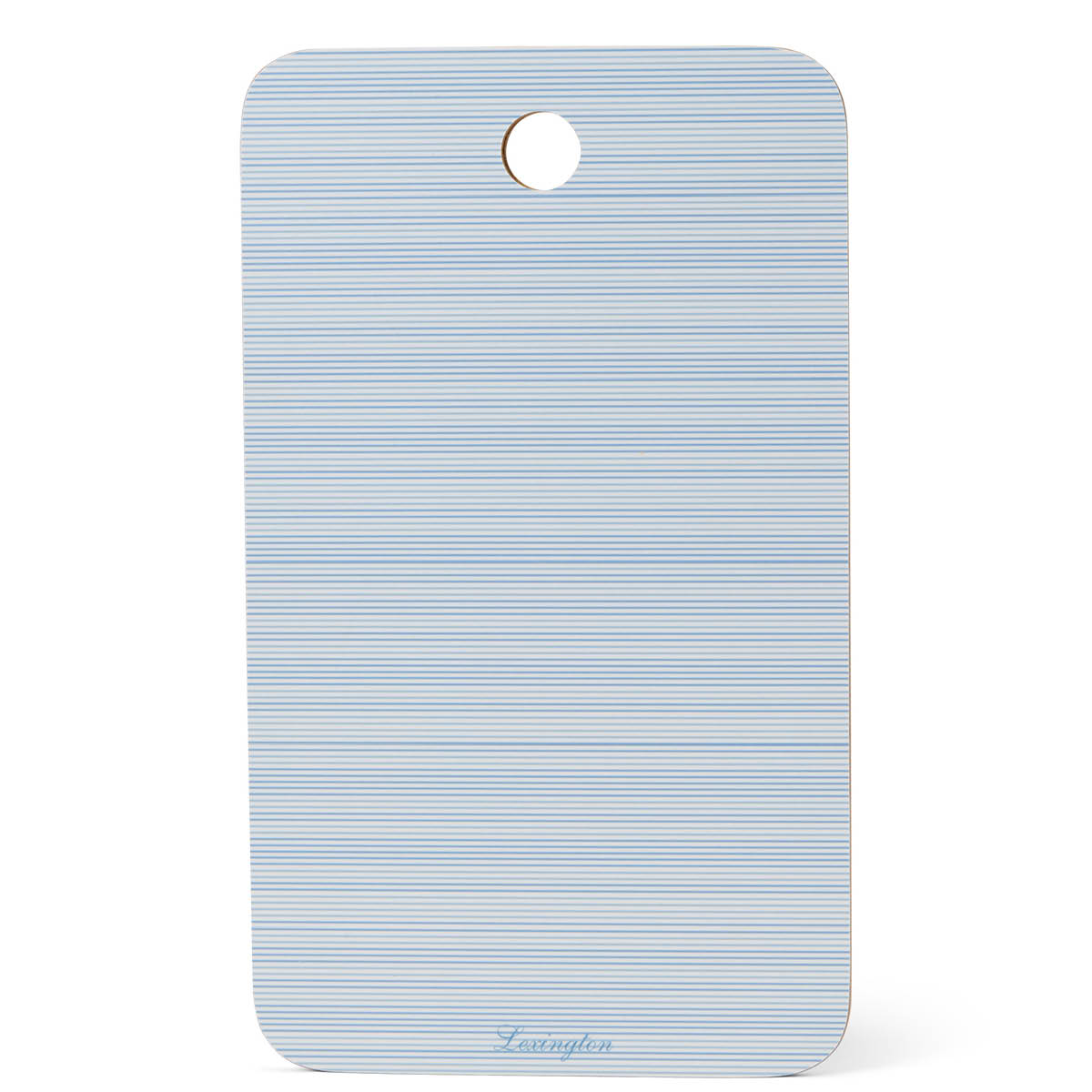 Lexington Skärbräda 20x34 cm vit/blå blommönster