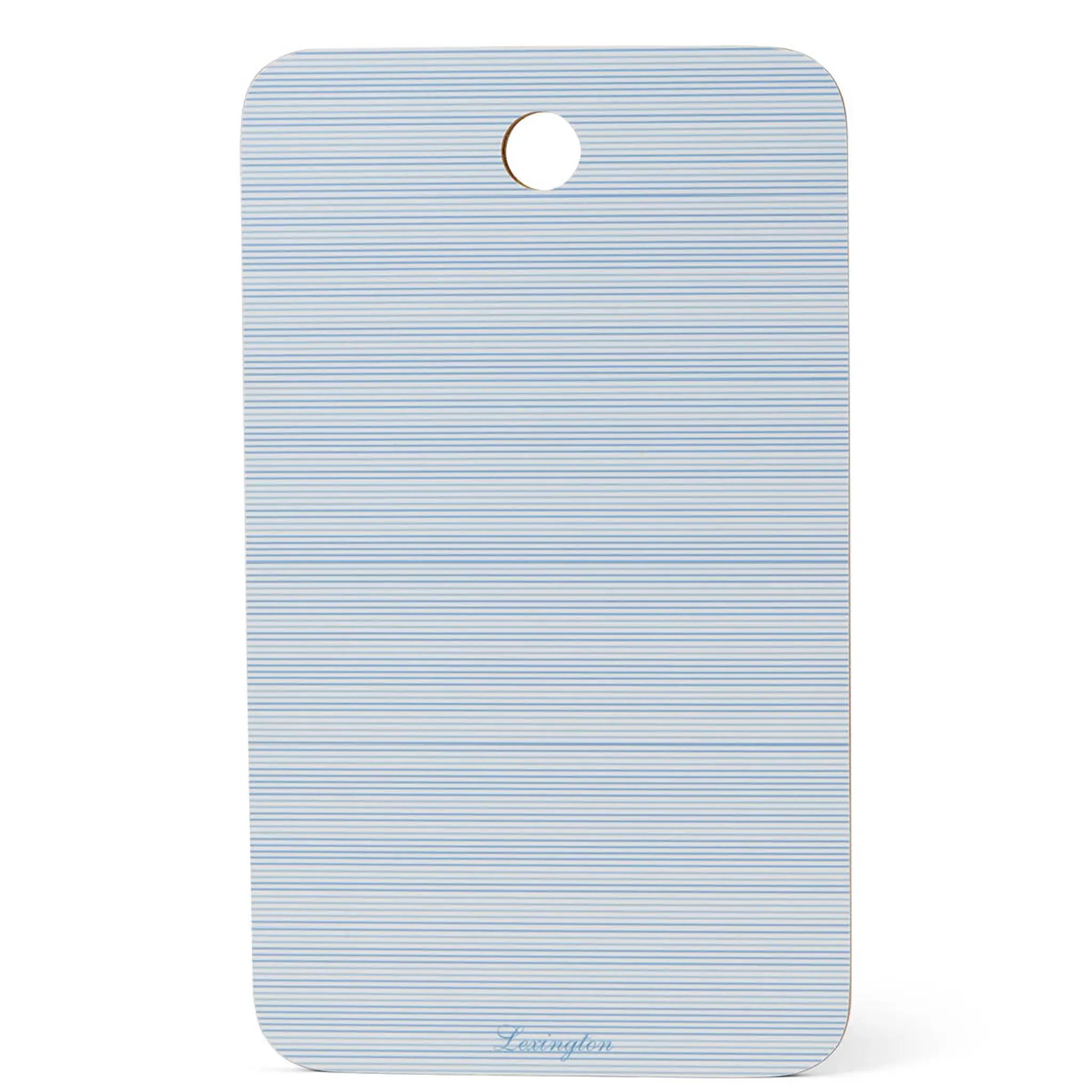 Lexington Skärbräda 20x34 cm vit/blå blommönster