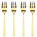 Tårtgaffel 14,4 cm 4-Pack Mässing