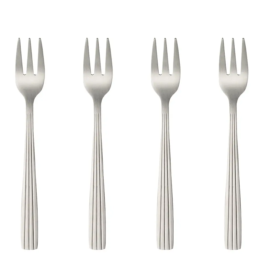 Raw Kakkuhaarukka 4 kpl Mattateräs