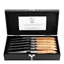 Grillbestick kniv 22 cm 6-pack Oak Stonewash