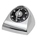 Mekanisk timer 60 min aluminium