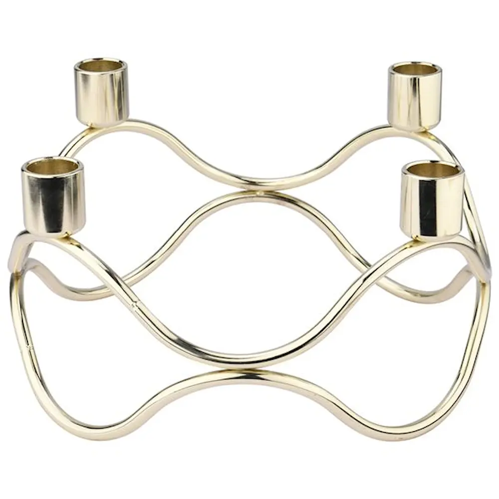 Norma Adventtikynttilänjalka 24,5 cm Kulta