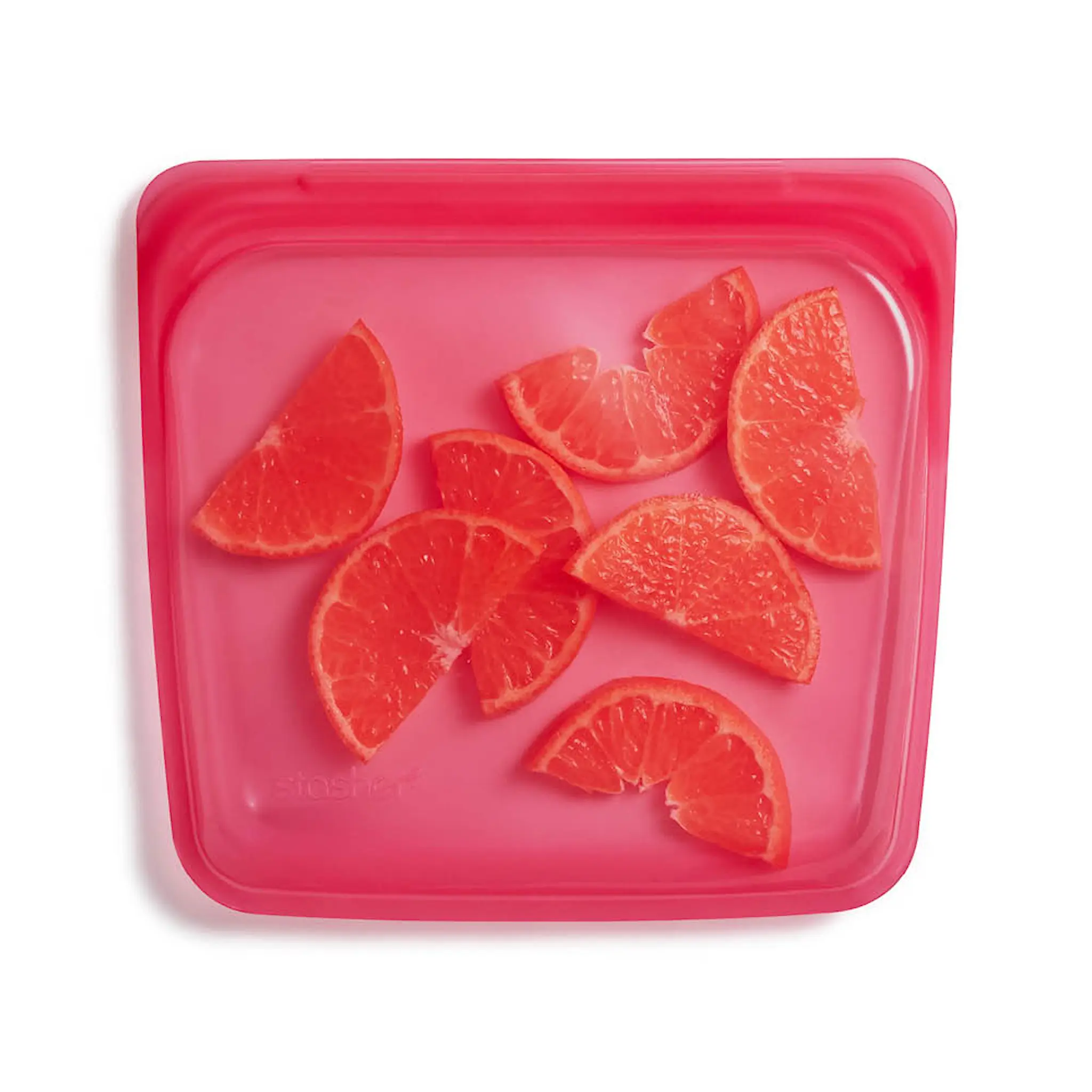 Stasher Sandwich silikonpåse 0,45 L rosa