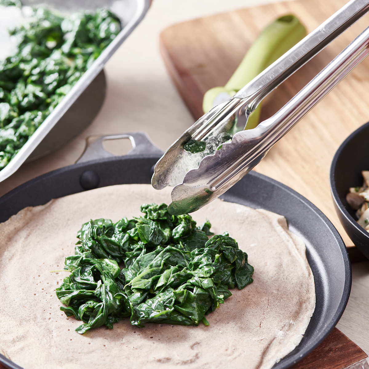 de Buyer Universal/kjøkkentang 24 cm stål