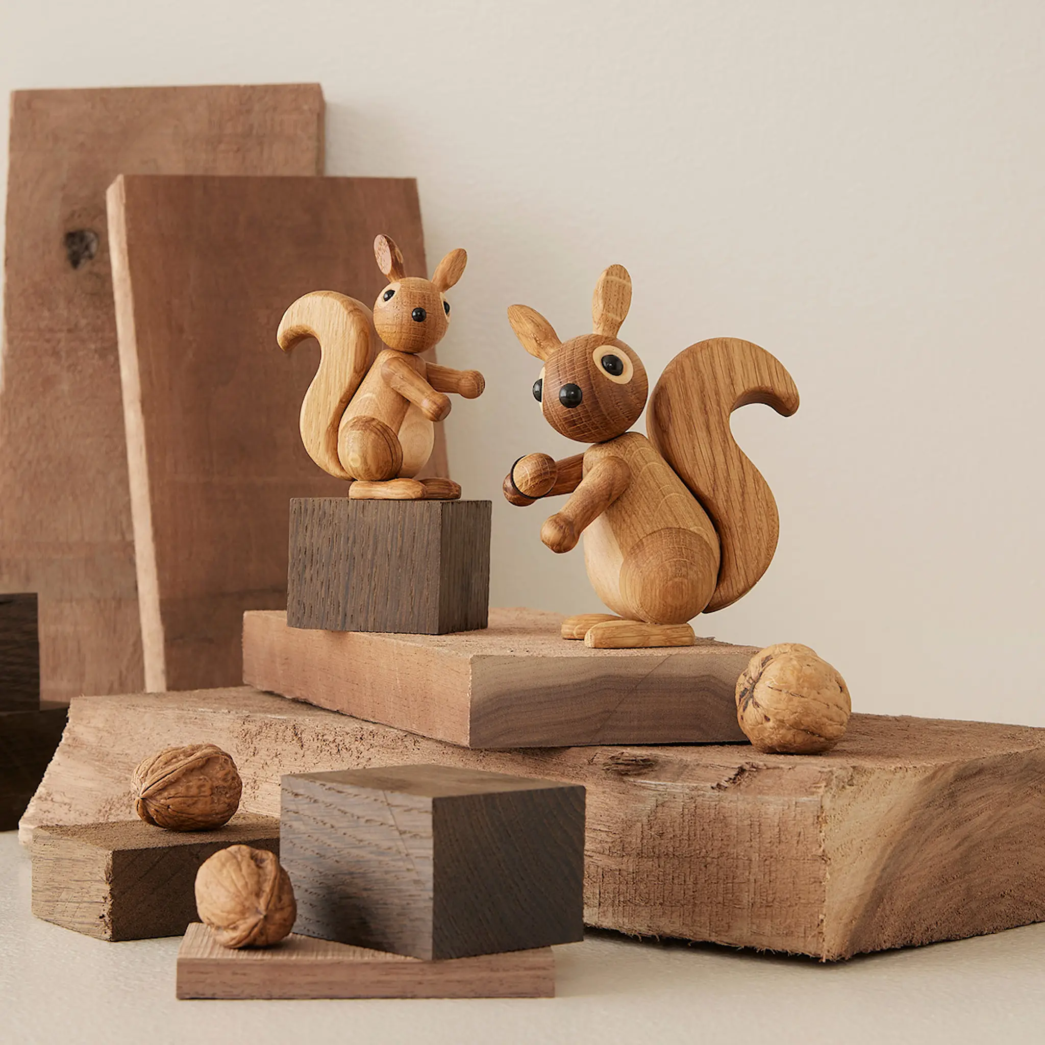 Spring Copenhagen Hazel trädekoration ekorre 11,5 cm ek