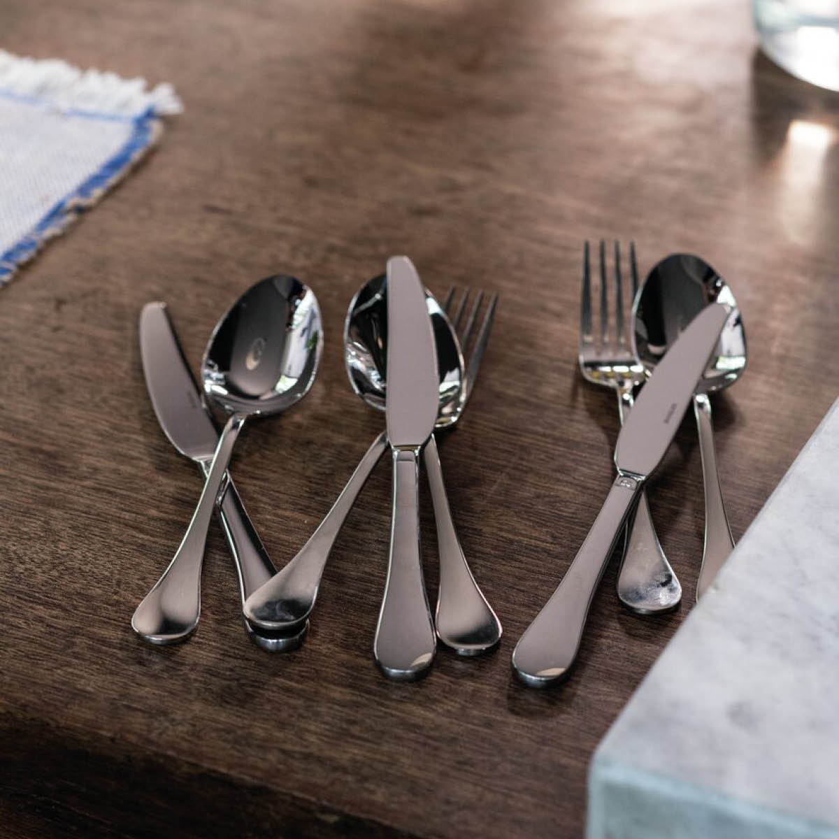 Sambonet Bloom bestickset 24 delar stål