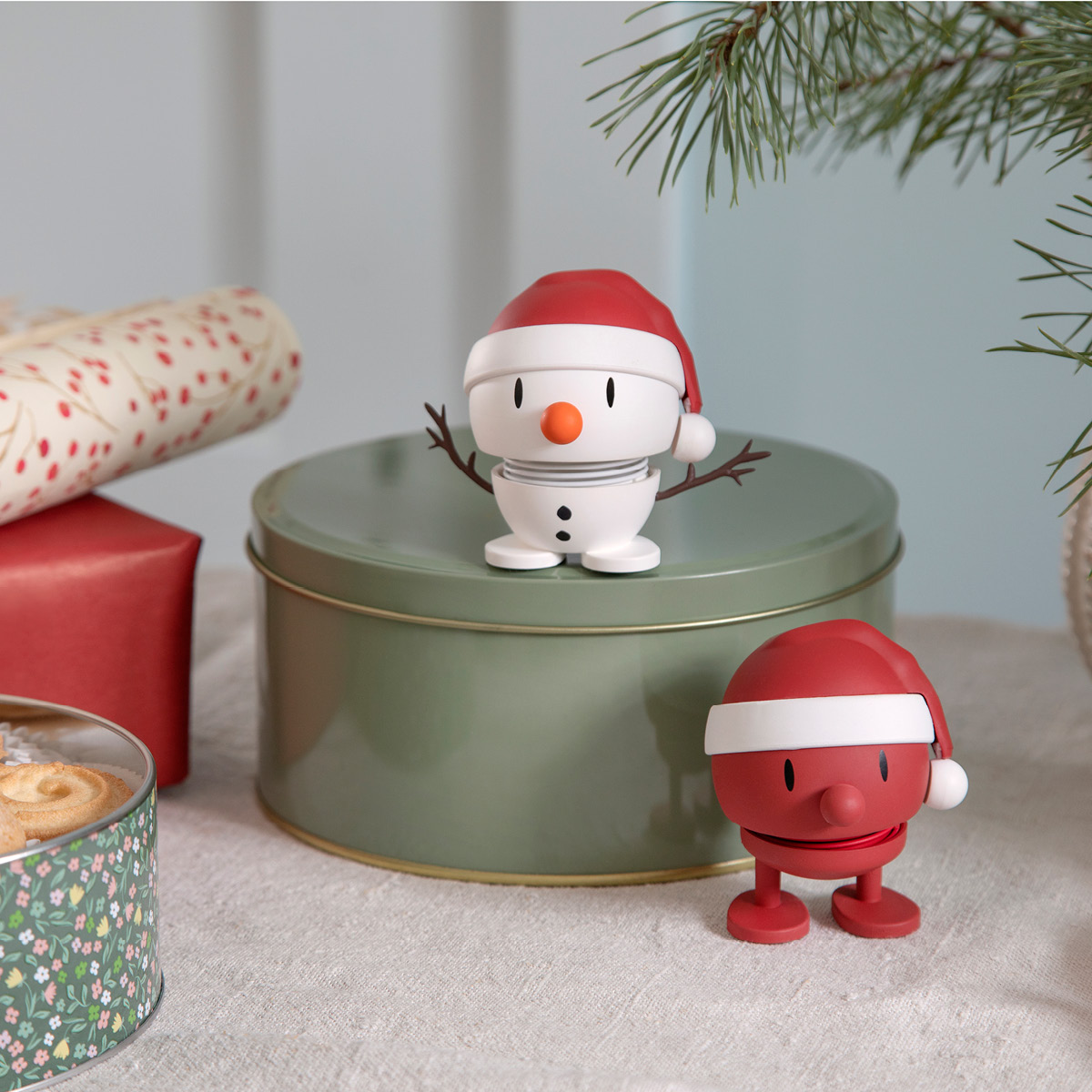 Hoptimisten Bumble soft santa liten röd