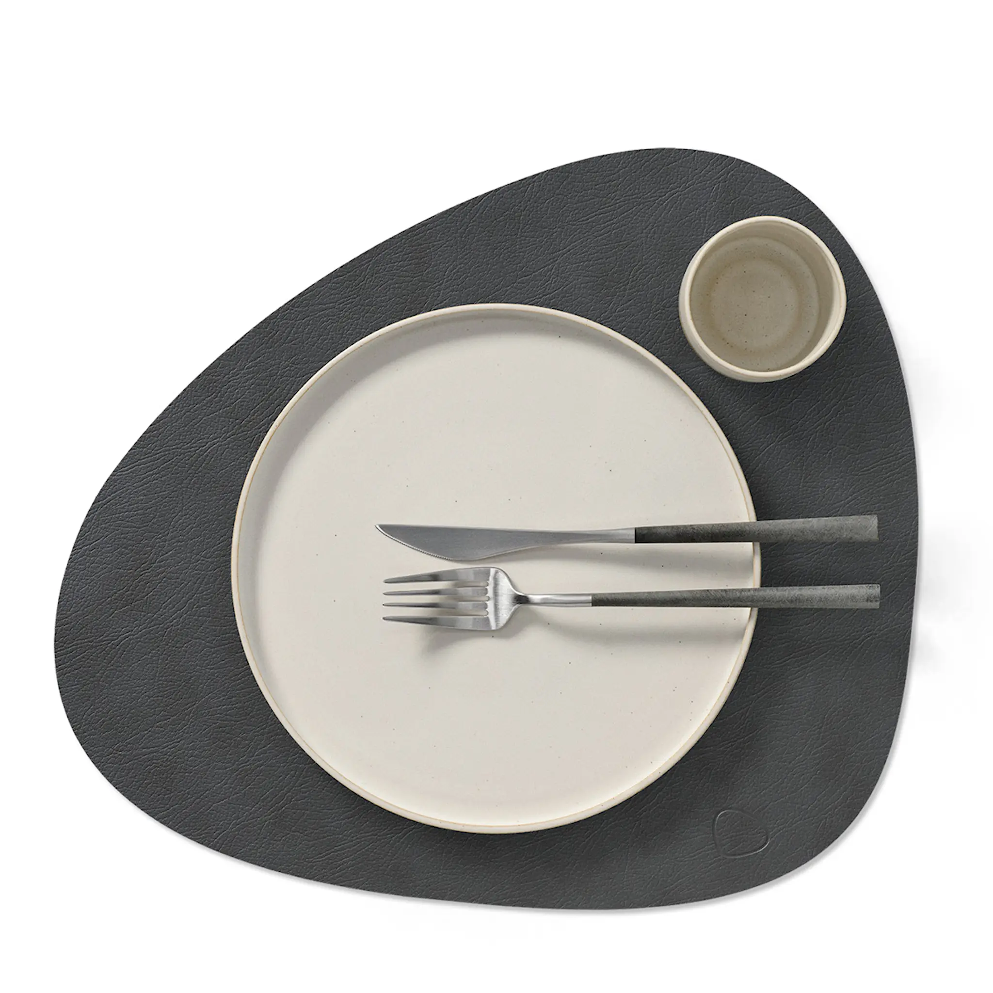 LIND DNA Curve Cloud Pöytätabletti kaksipuolinen 37x44 cm Anthracite/Pastel Green