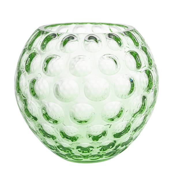 Kugel vas 18 cm ljusgrön