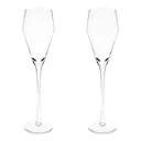 Raye Angled proseccoglas i kristall 24 cl 2-pack