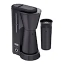 KitchenMinis kaffebryggare med termosmugg svart
