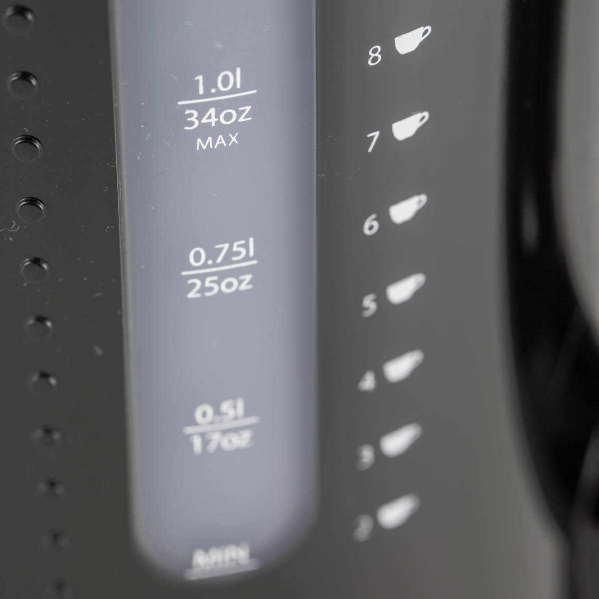 Bodum Bistro Vattenkokare 1 L Svart