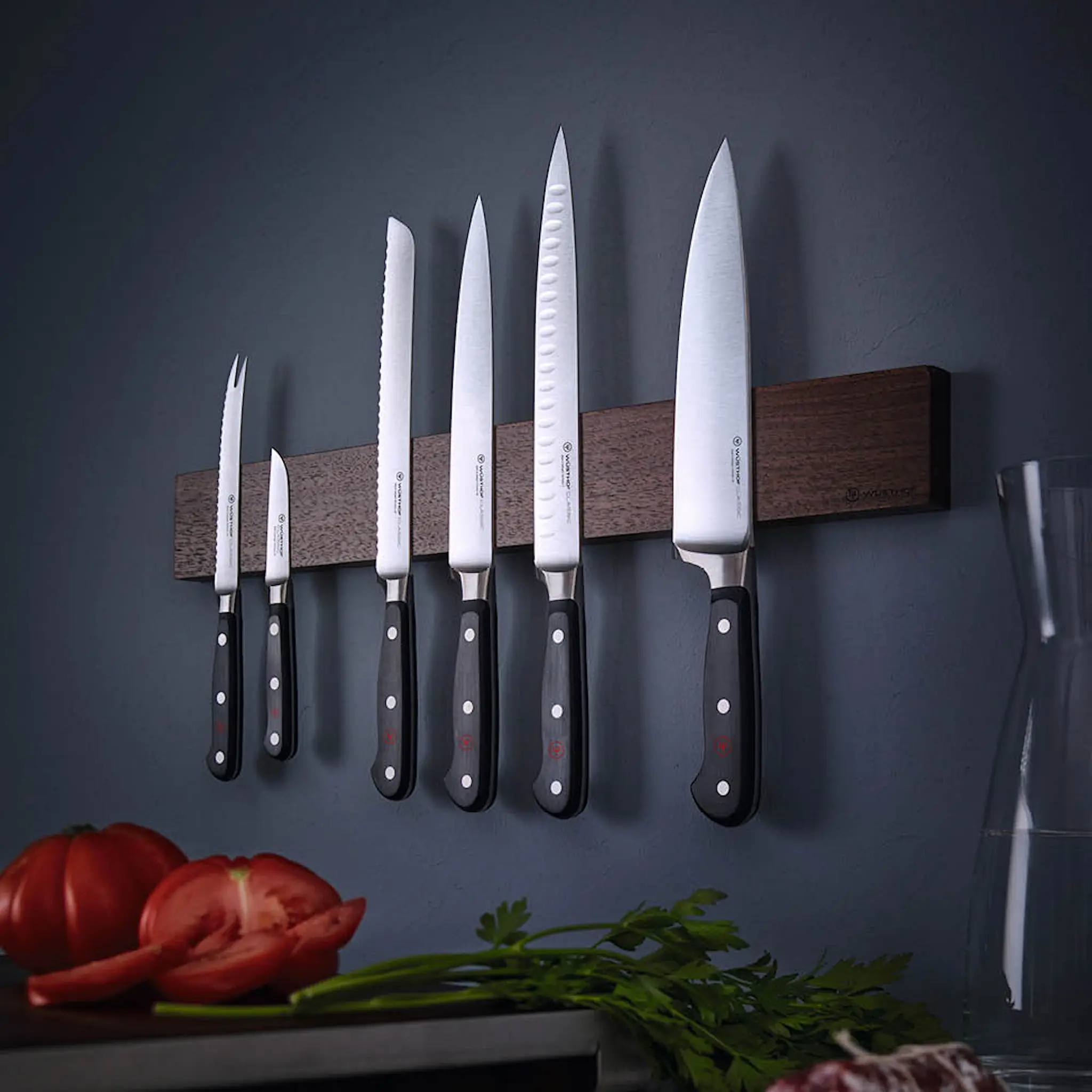 Wüsthof Classic fiskefileteringskniv 16 cm fleksibelt blad svart