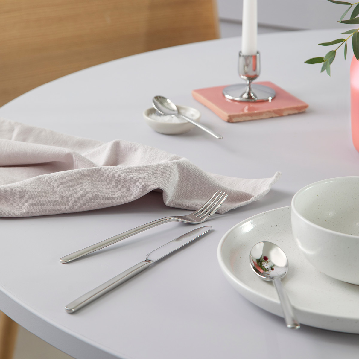 Gense Still bestickset 16 delar matt/polerat stål