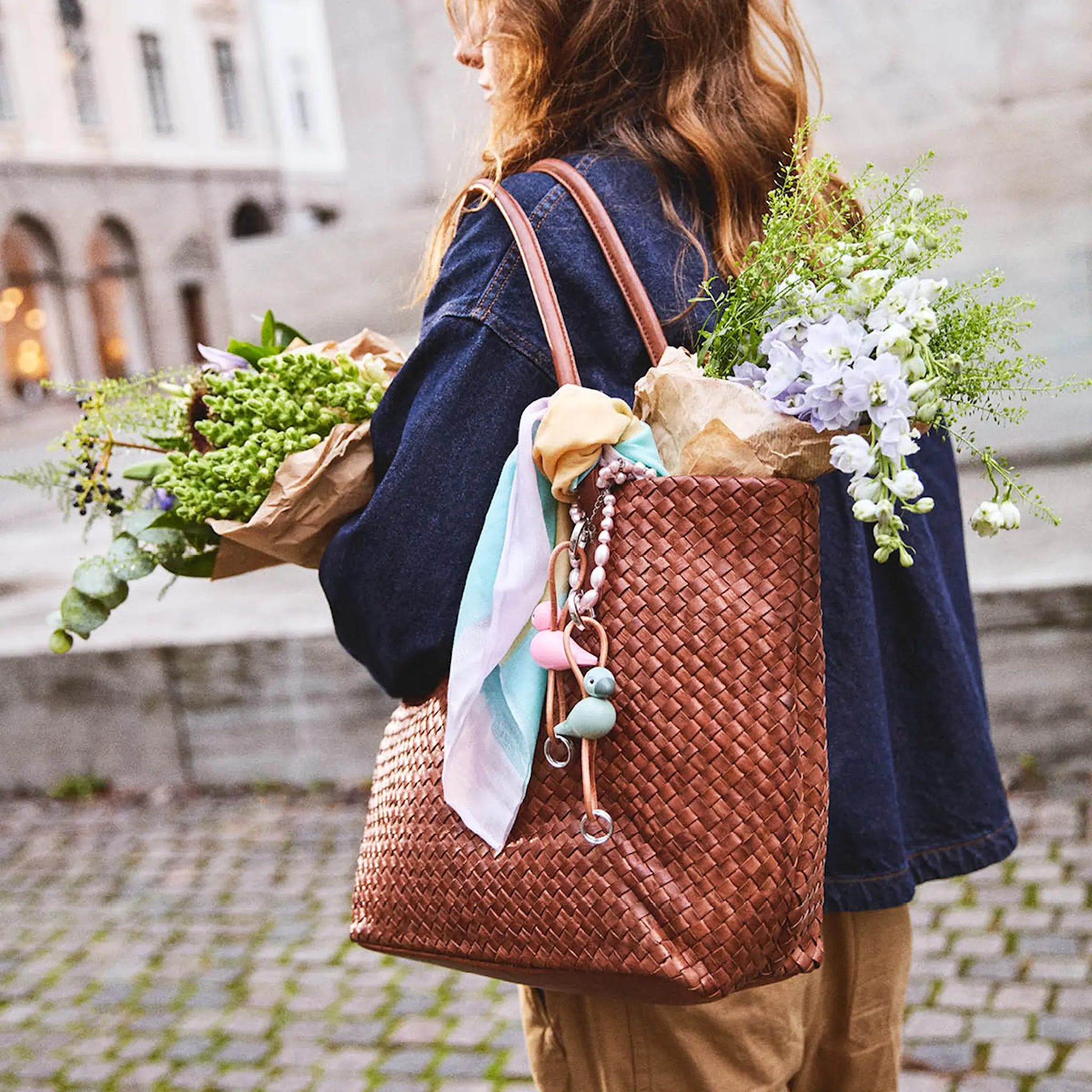 Kay Bojesen Denmark Kay Bojesen Avaimenperä minilintu Vaaleanpunainen