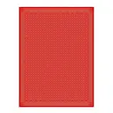 Åttebladrose bordsduk 150X200 cm röd