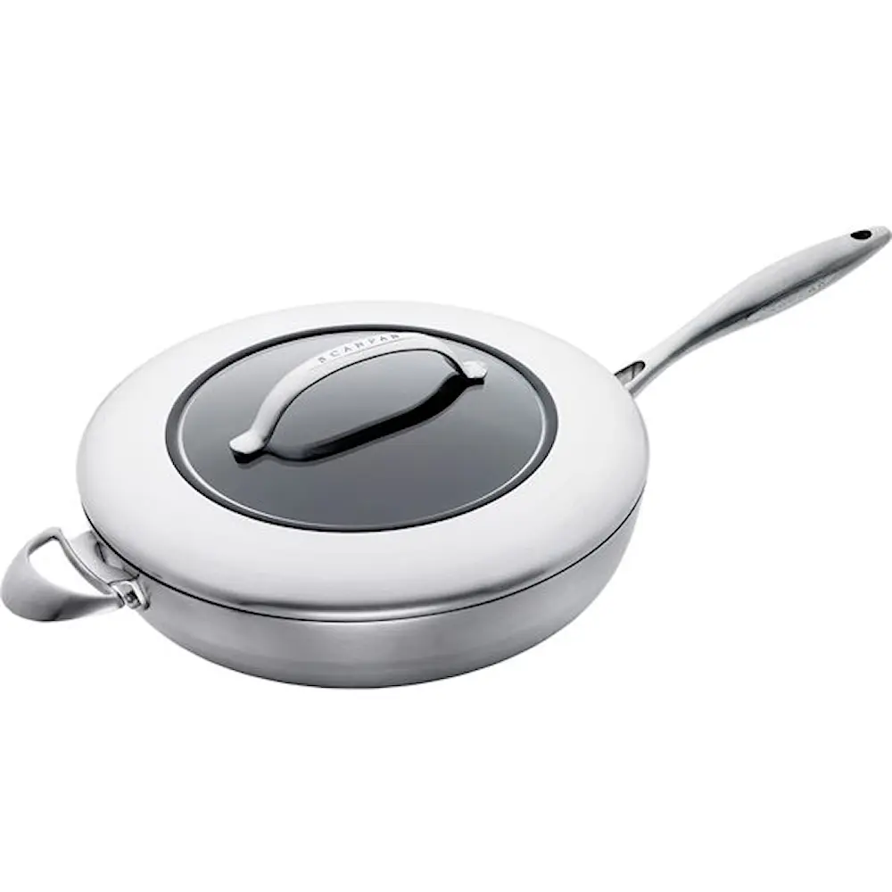 CTX Paistokasari kannella 32 cm Ruostumaton