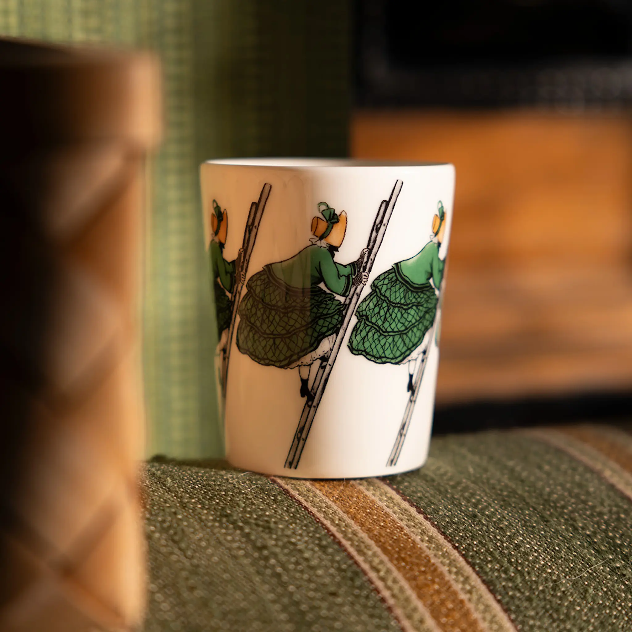 Design House Stockholm Elsa Beskow Mugg Tant Grön 28 cl