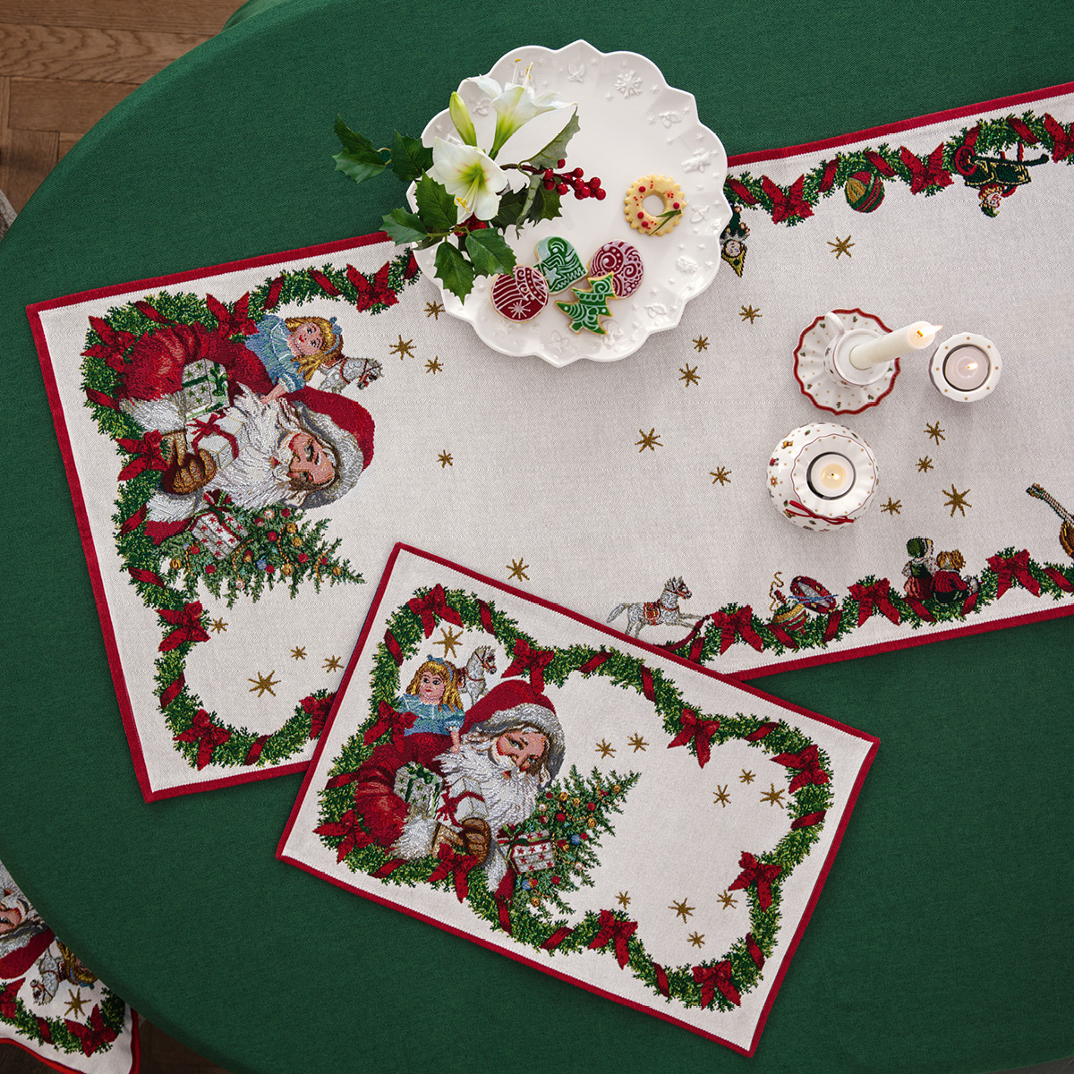 Villeroy & Boch Toys Fantasy Gobelin Pöytätabletti Tonttu 48x32 cm