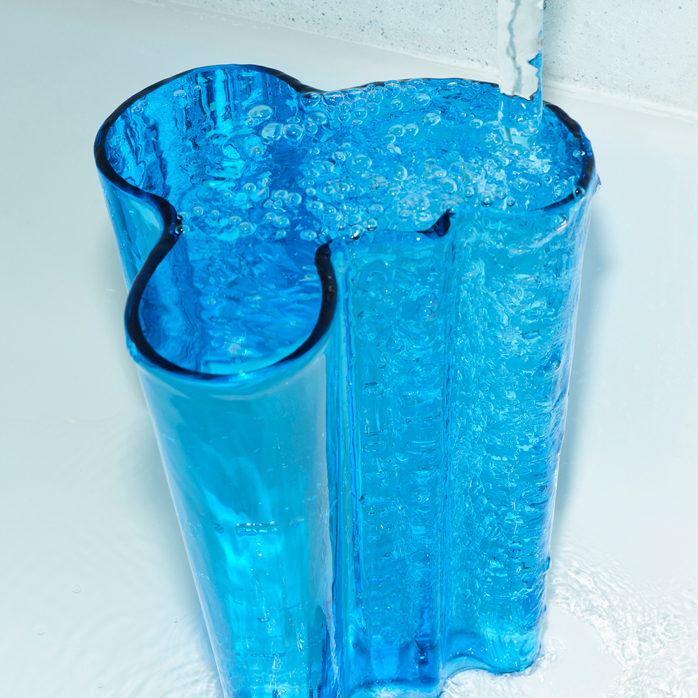 iittala Alvar Aalto vas 25,1 cm Turkos