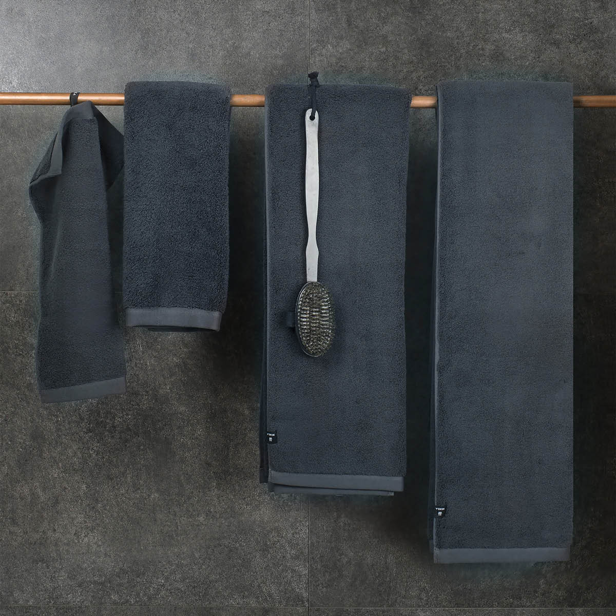 Himla Maxime handduk frotté 70x140 cm silence