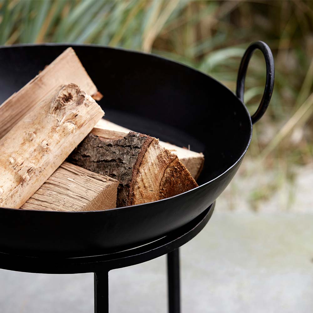 House Doctor Outdoor bålpanne 55x62 cm svart