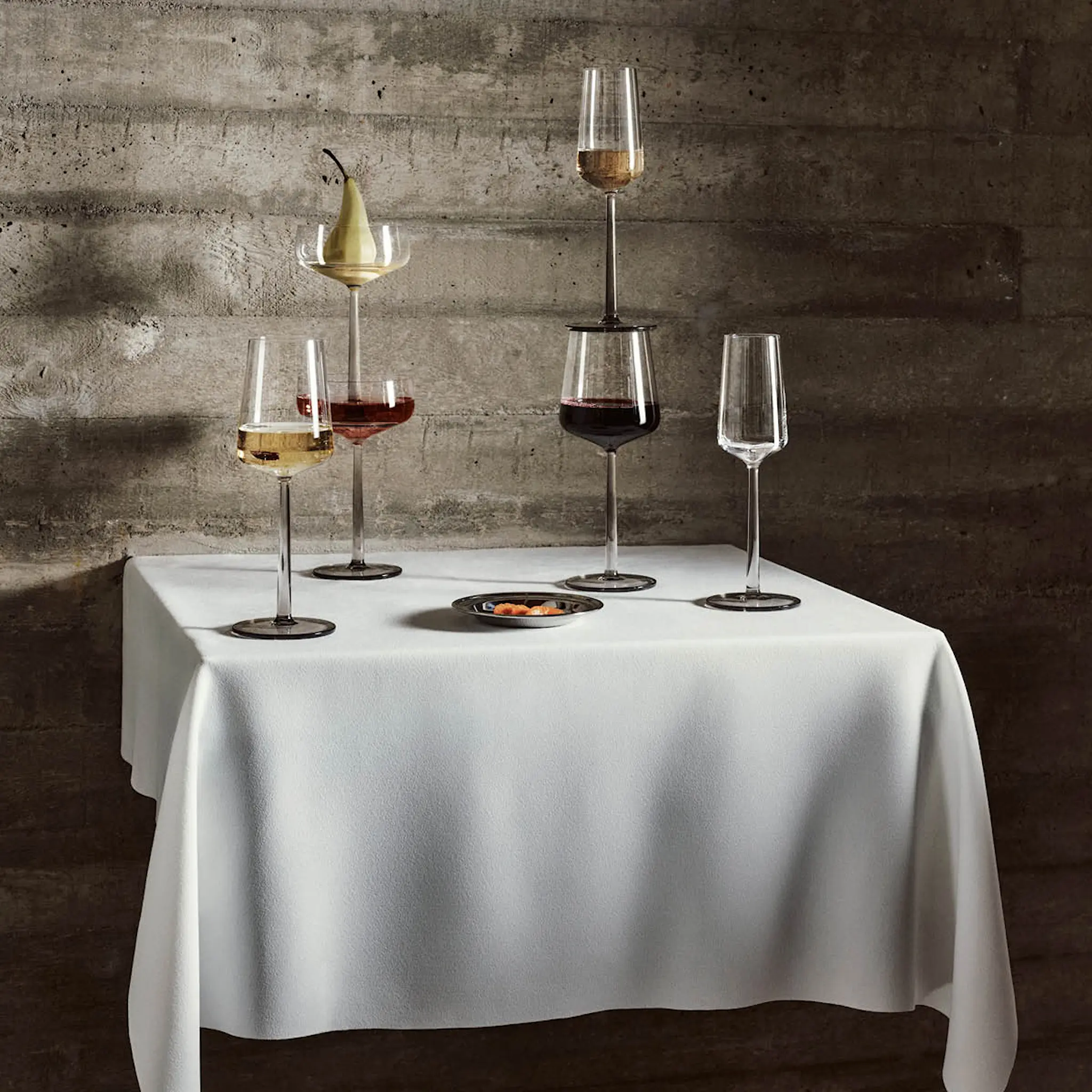 iittala Essence rødvinsglass 45 cl 2 stk lin