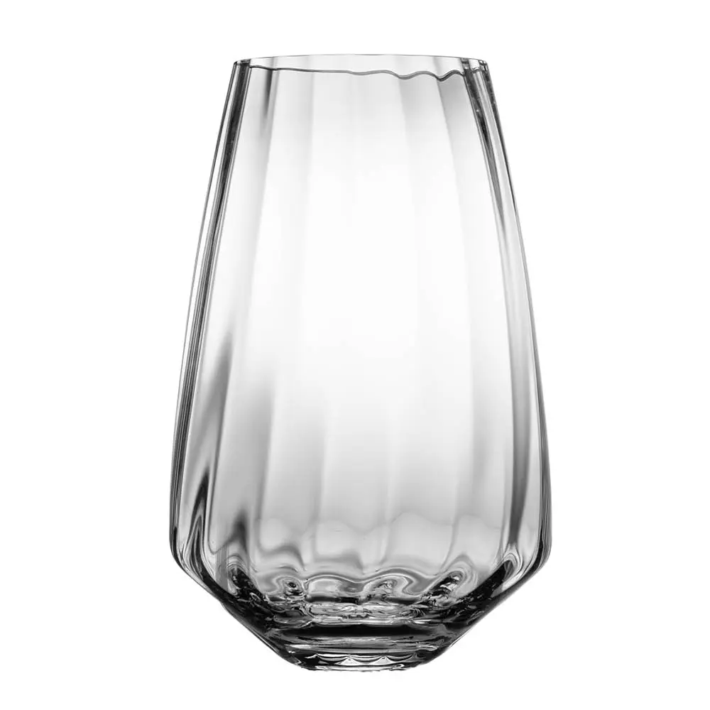 Optique vase 27 cm klar