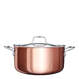 Signerat Gryta 5,3 L Koppar