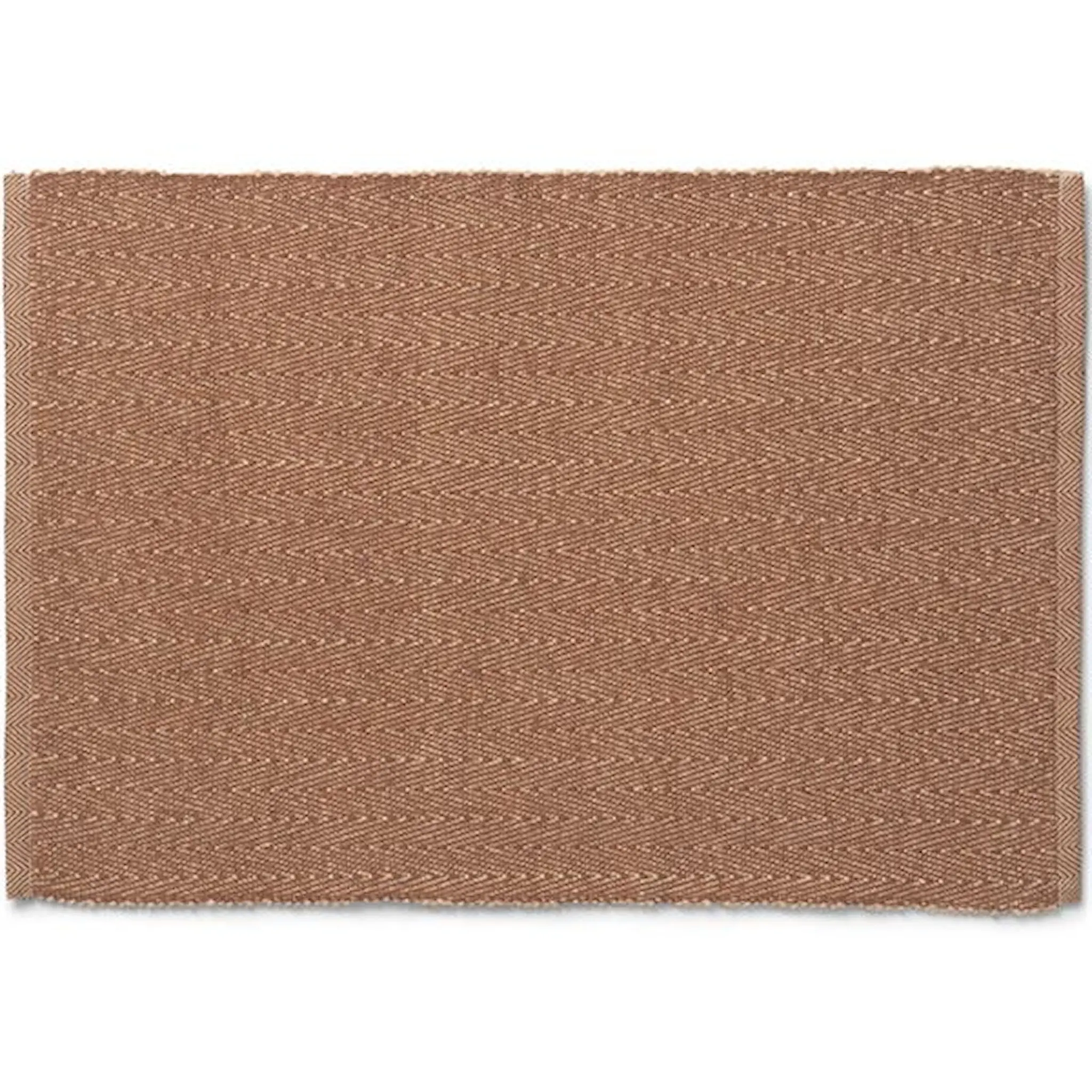 Lyngby Porcelæn Herringbone Bordstablett 43x30 cm Brun