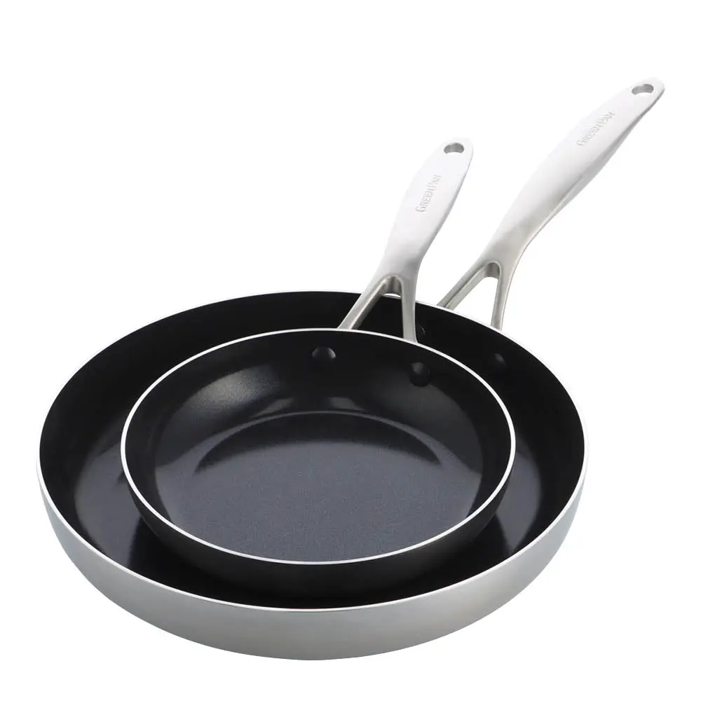 Geneva Paistinpannusetti 20+28 cm Ruostumaton