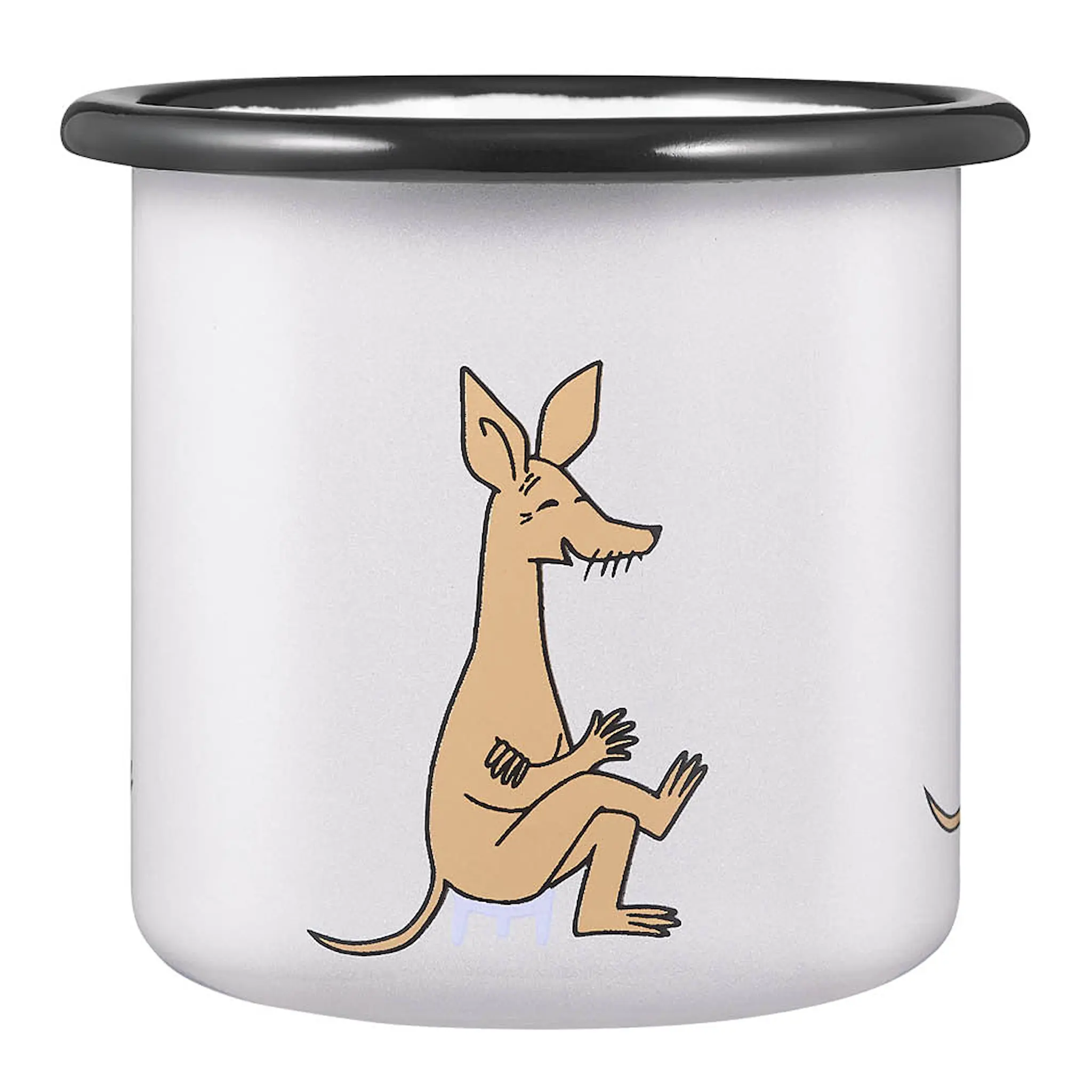 Muurla Mumin emaljmugg 25 cl Retro Sniff lila