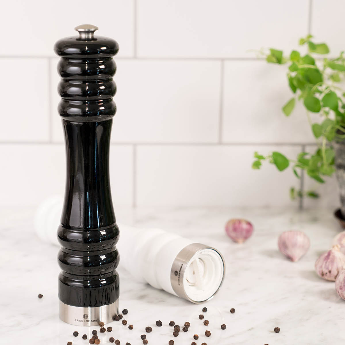 Zassenhaus Munchen pepperkvern 25 cm svart