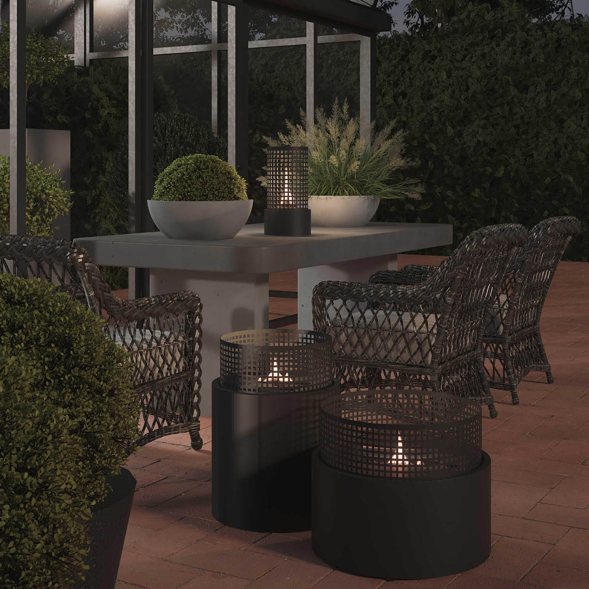 Tenderflame Plettenberg Öppen Spis 54 cm