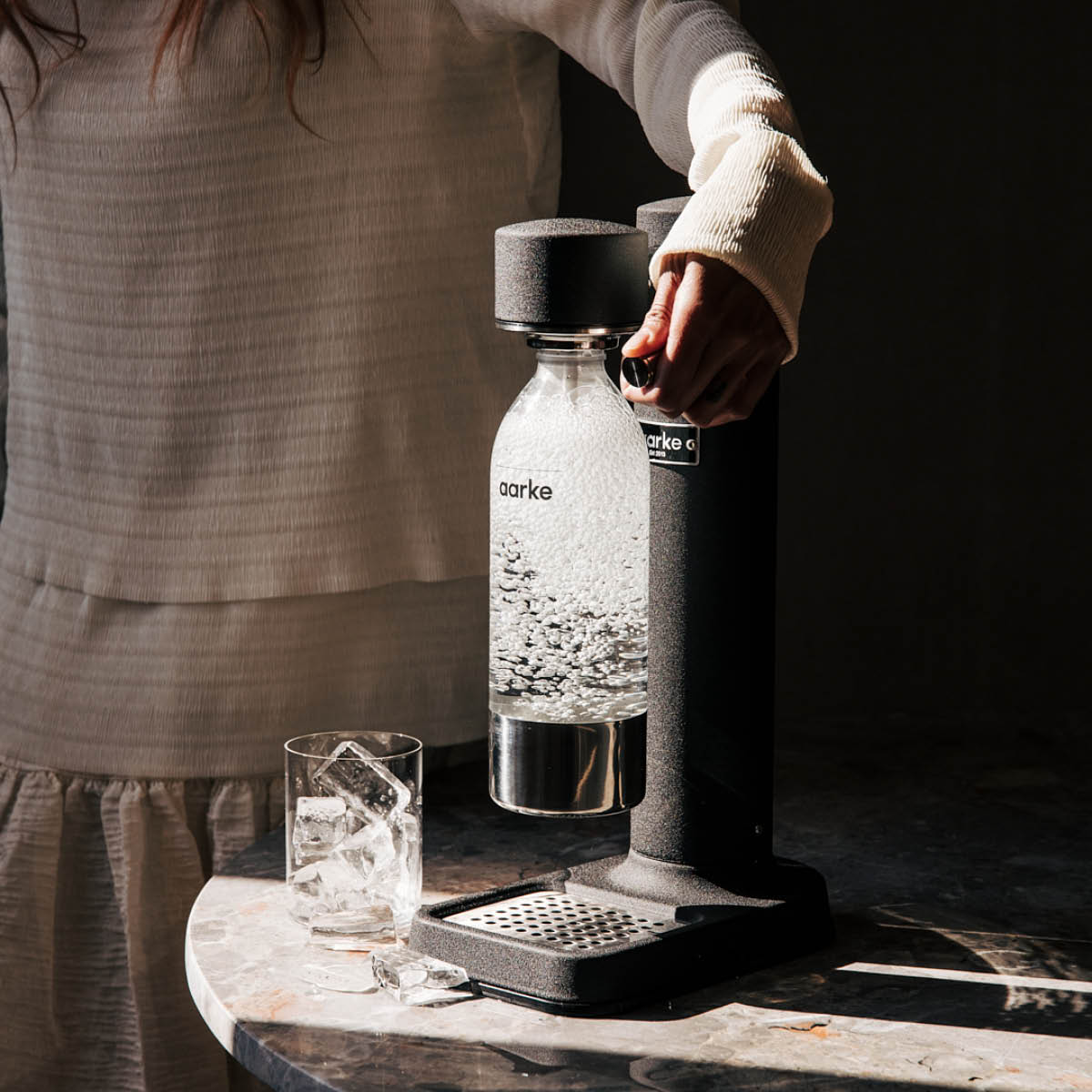 Aarke Carbonator 3 kullsyremaskin svart