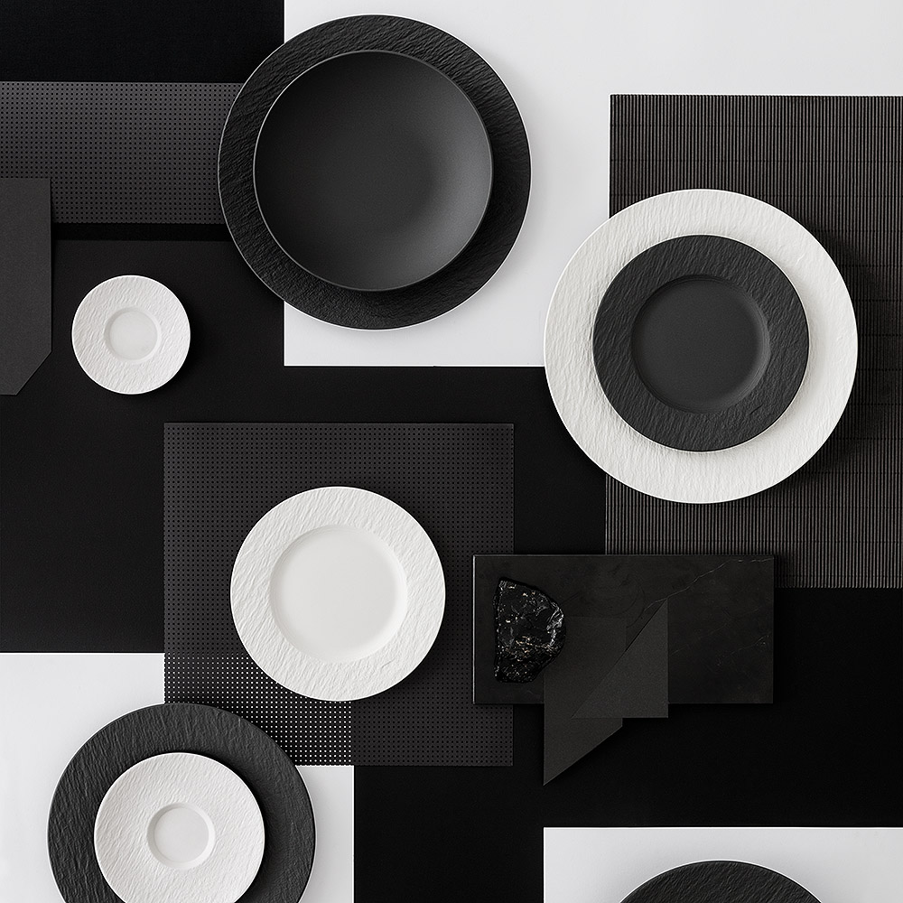 Villeroy & Boch Manufacture Rock Tallrik flat 27 cm Svart