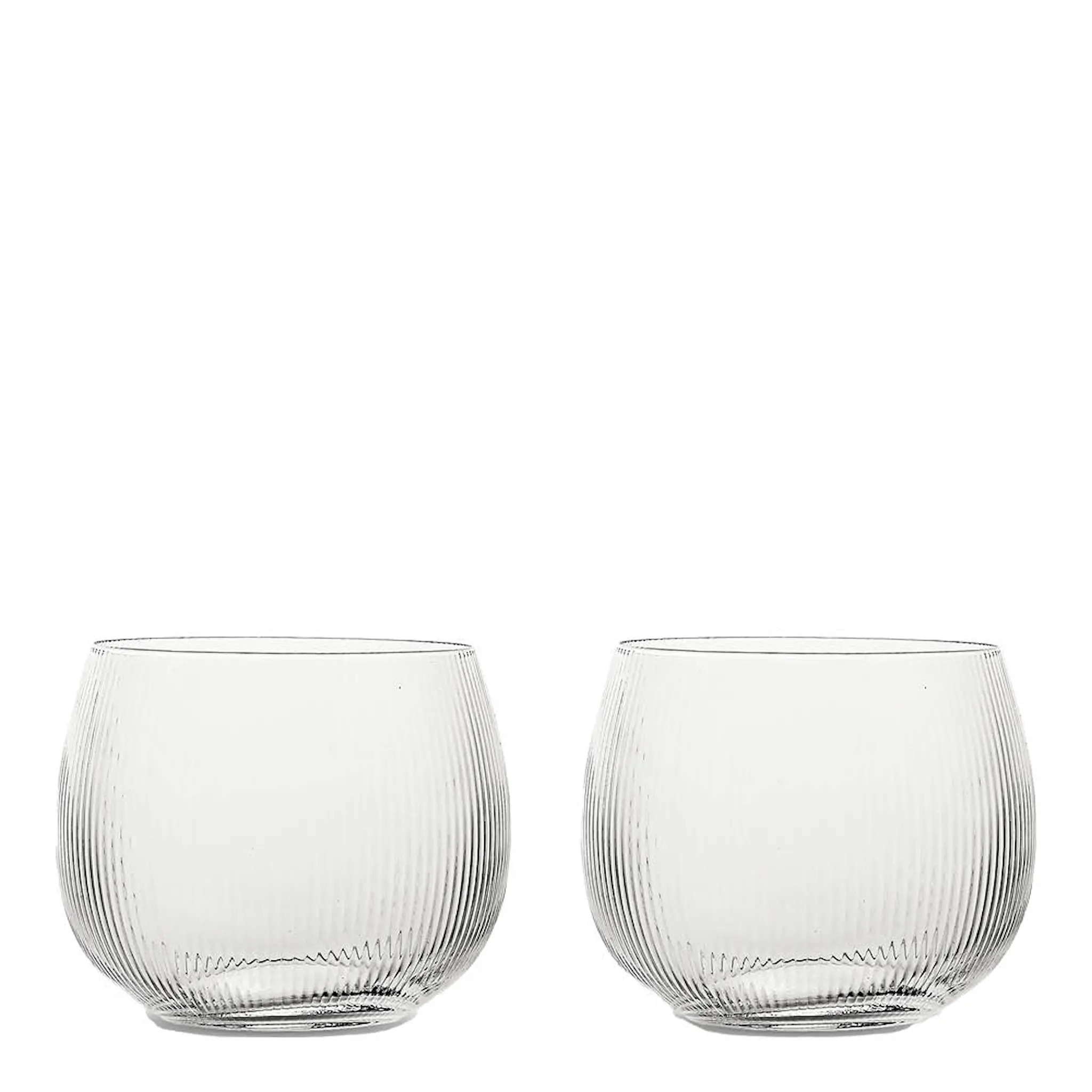 Sagaform Blanka dricksglas 28 cl 2-pack klar