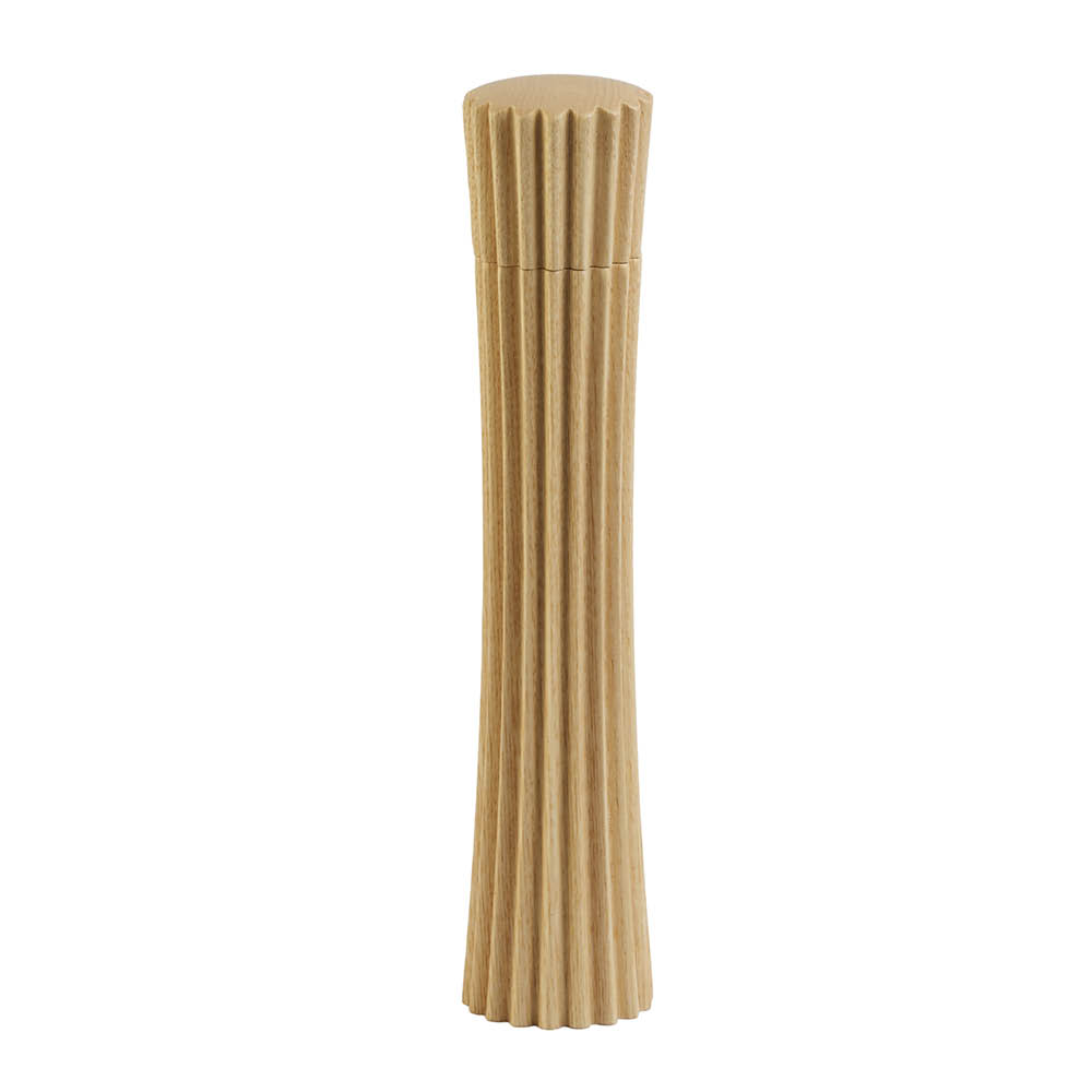 Legnoart Pleats suola- ja pippurimylly 26 cm vaalea saarni