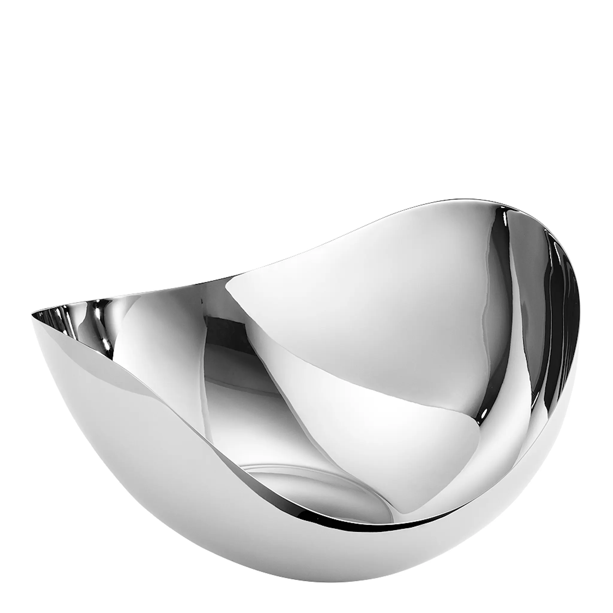 Georg Jensen Bloom Skål Rostfritt stål Hög Large