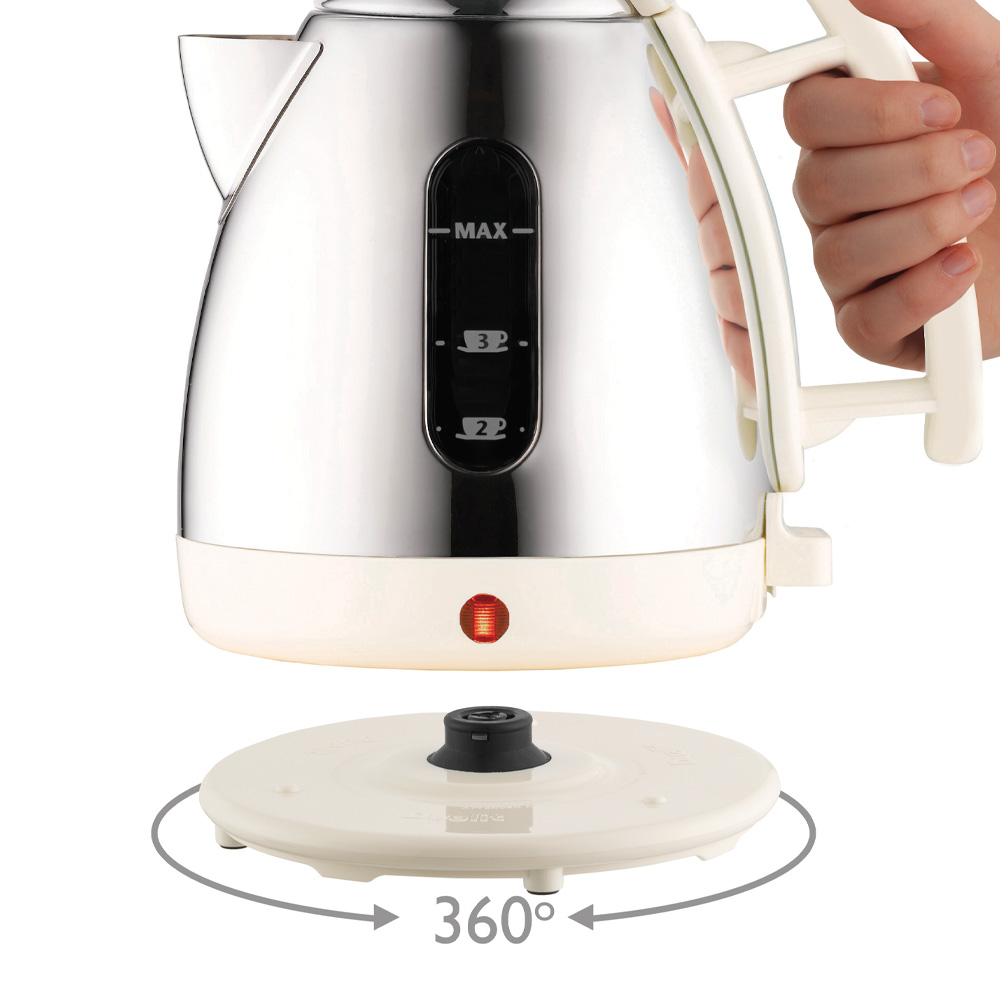 Dualit Lite vannkoker 1L cream