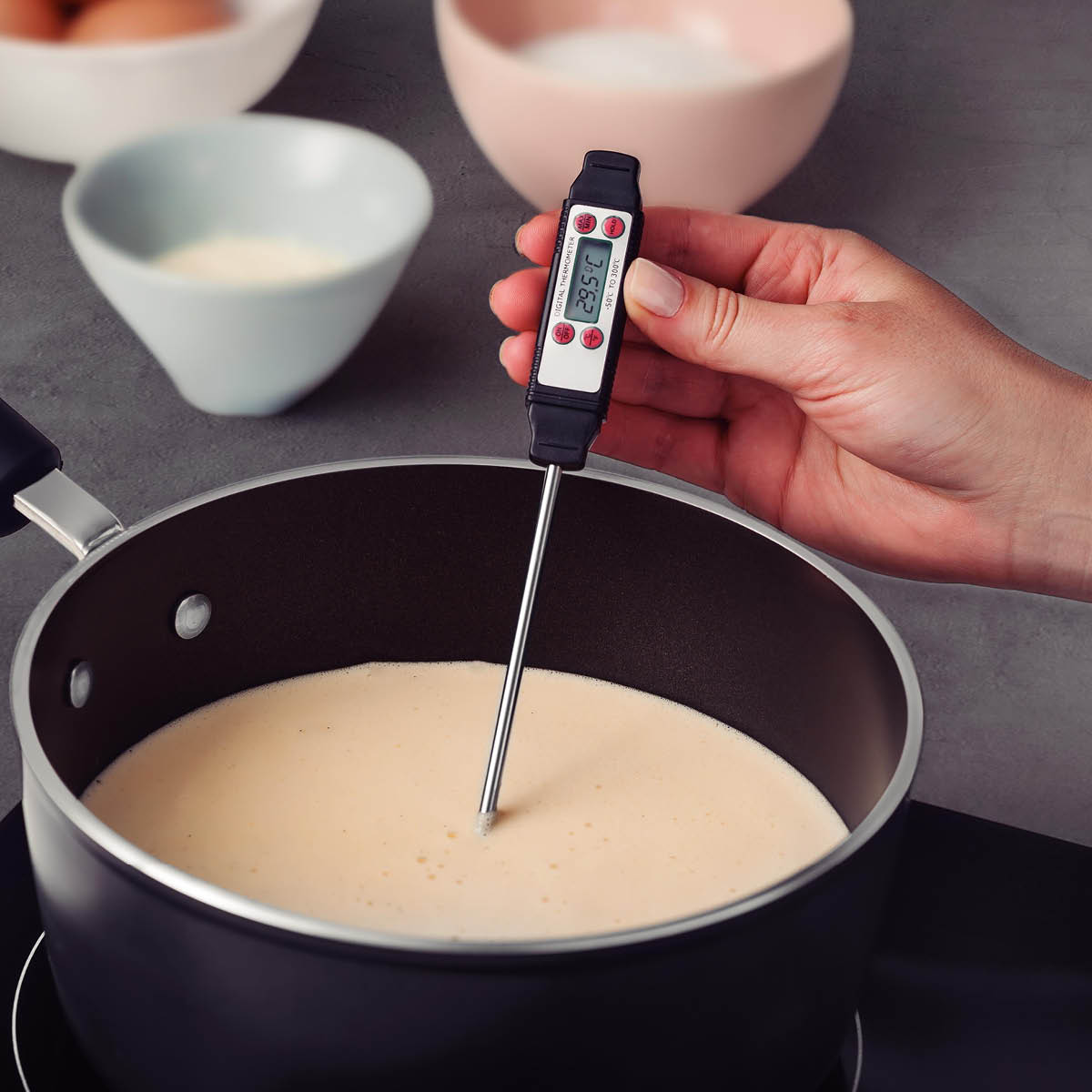 Tramontina Digitalt termometer svart