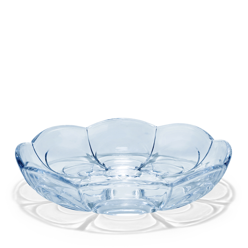 Holmegaard Lily Assiett 16 cm 2-Pack Blue Iris