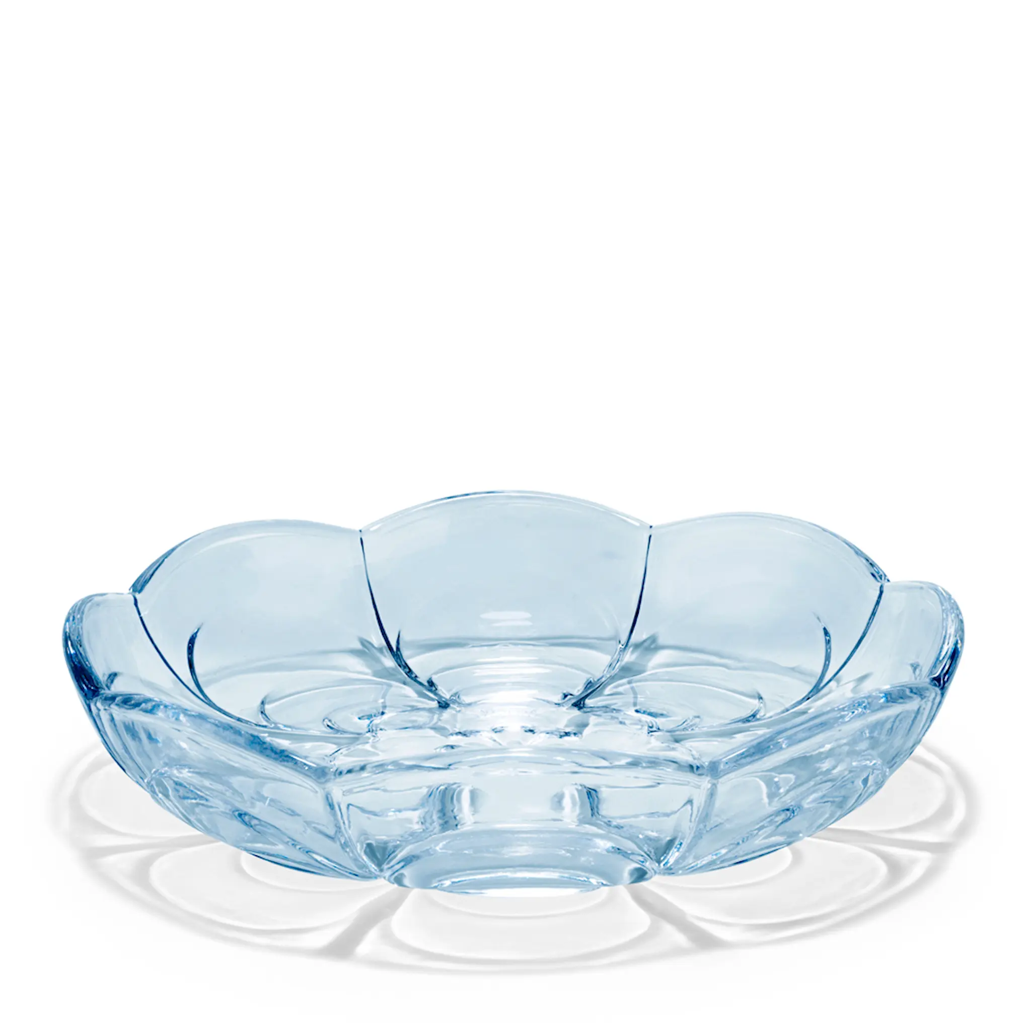 Holmegaard Lily Assiett 16 cm 2-Pack Blue Iris