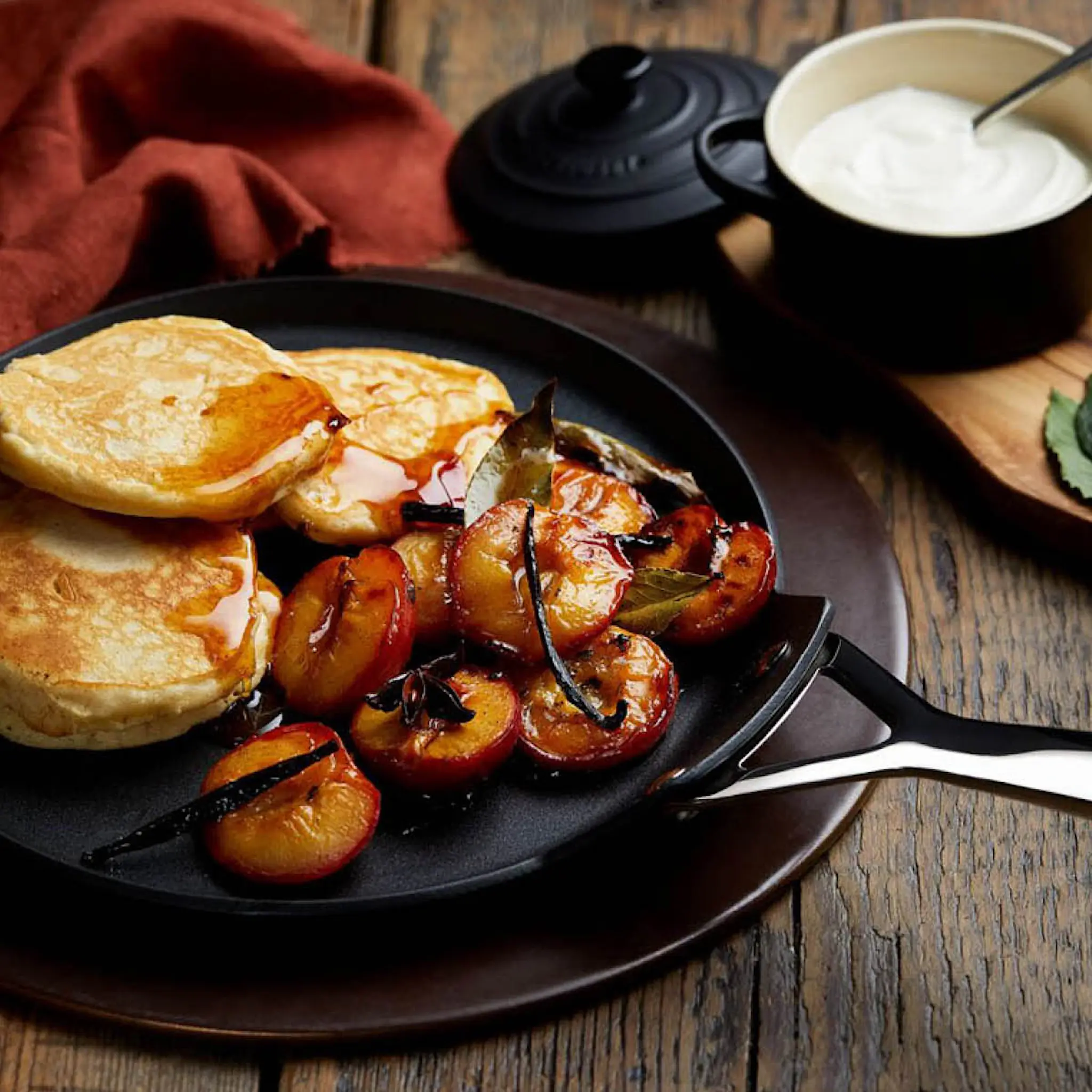 Le Creuset Toughened Non-Stick pannkakspanna 28 cm