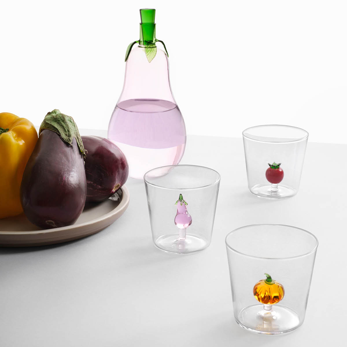 Ichendorf Milano Vegetables vesilasi 35 cl kurpitsa