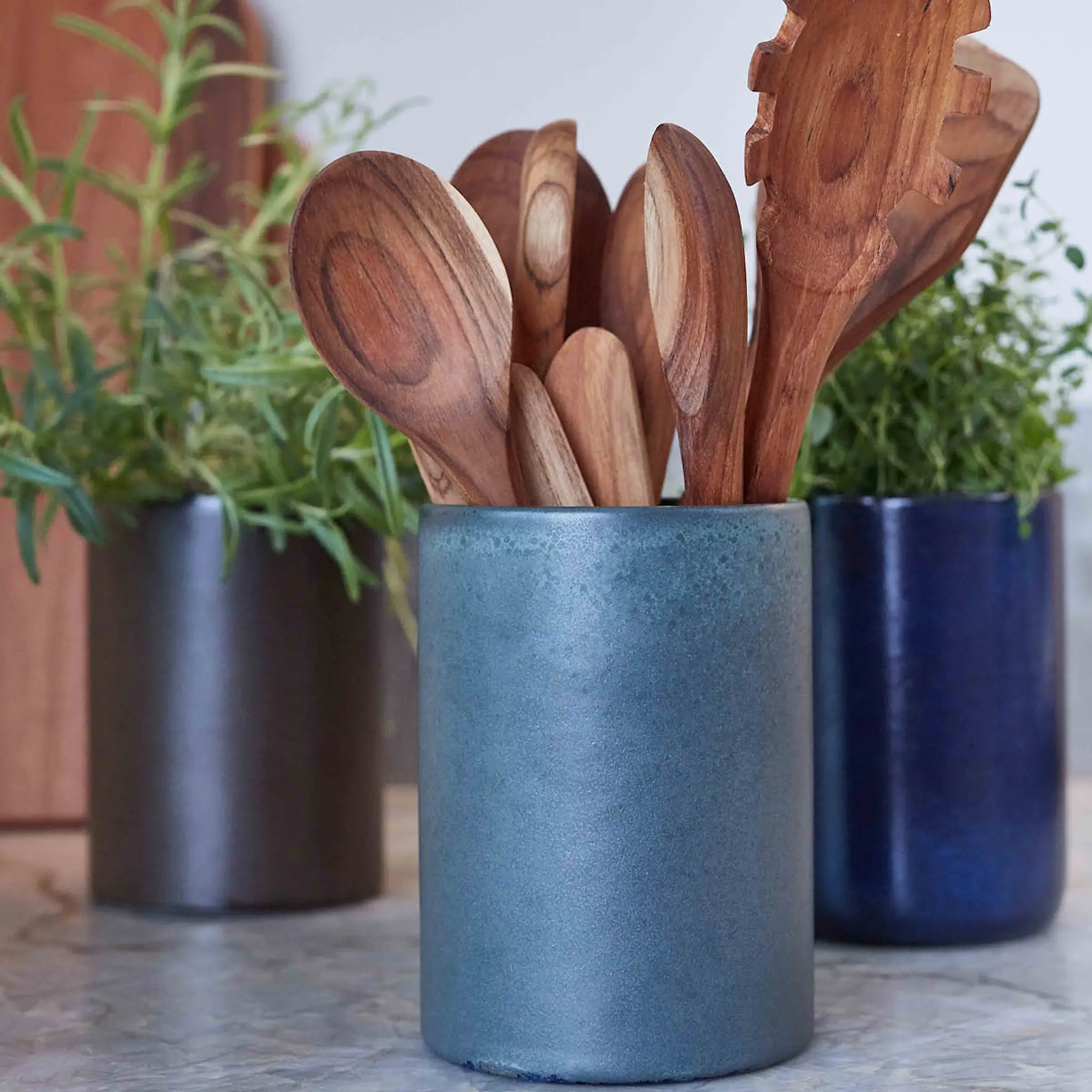 Aida RAW Northern Green redskapskrukke15 x 10 cm hover