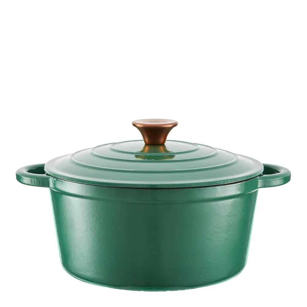 Foundry Valurautapata 24 cm 4L Vihreä