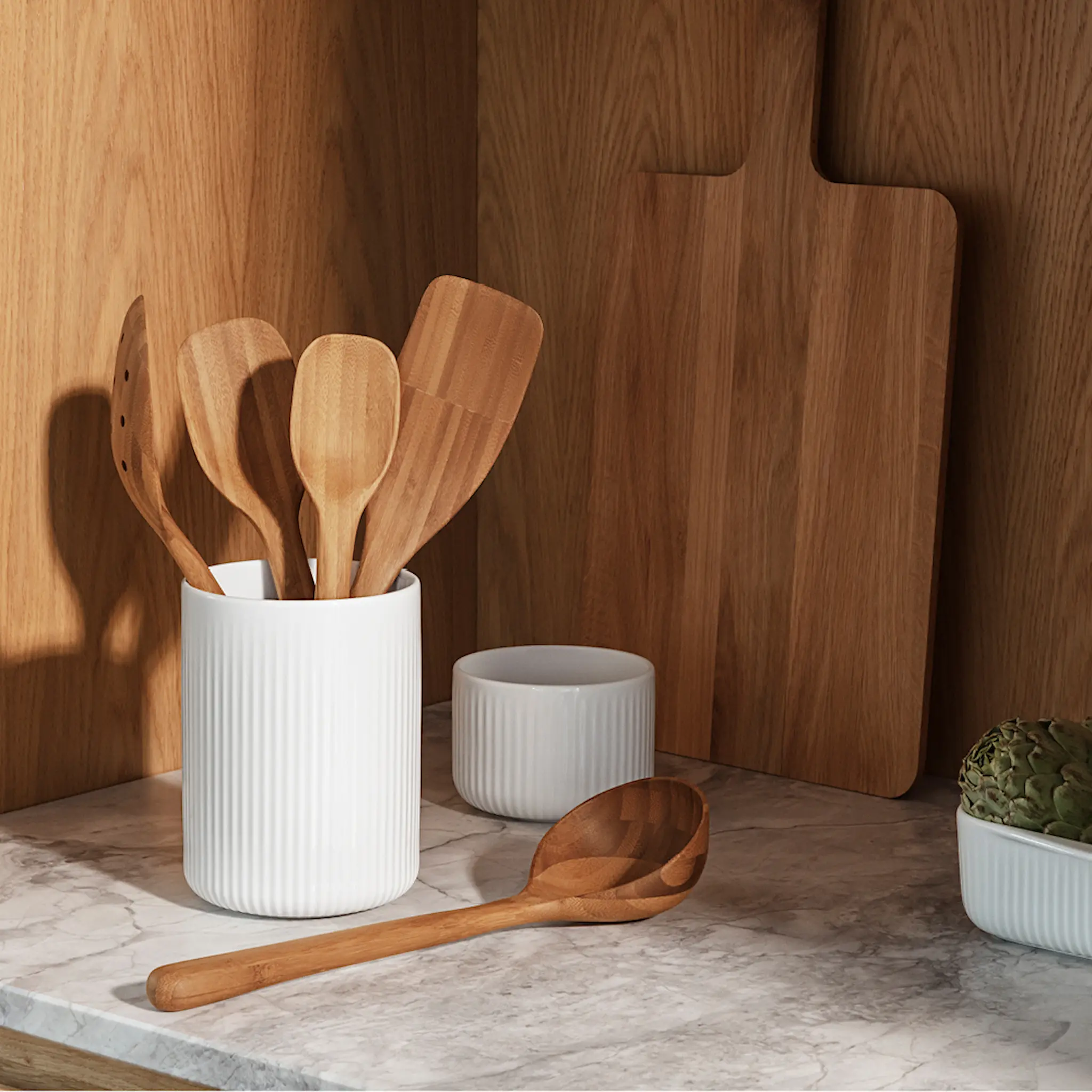 Eva Solo Nordic kitchen serveringssked liten 27 cm bambu
